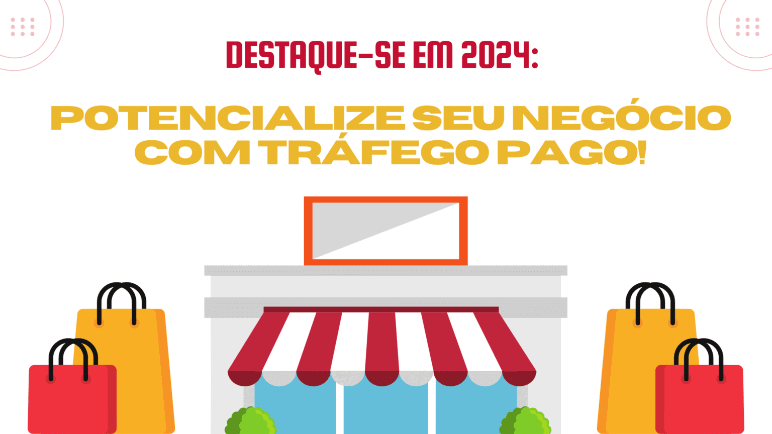 O tráfego pago é uma estratégia de marketing digital que consiste em direcionar visitantes para o seu site ou aplicativo por meio de anúncios pagos em diferentes plataformas online. Essa estratégia é uma maneira rápida e eficaz de aumentar a visibilidade do seu negócio e atrair usuários interessados. No ano de 2024, o tráfego pago será ainda mais importante para as empresas que desejam se destacar no mercado digital. Isso porque os consumidores estão cada vez mais conectados à internet e estão procurando por informações e produtos online. As empresas que não investirem em tráfego pago estarão perdendo uma grande oportunidade de alcançar novos clientes e aumentar suas vendas. Por que o tráfego pago é importante? O tráfego pago oferece uma série de vantagens para as empresas, incluindo: Alcance: O tráfego pago permite que as empresas alcancem um público maior do que seria possível com as estratégias de marketing tradicionais, como a publicidade offline. Segmentação: O tráfego pago permite que as empresas segmentem seus anúncios para atingir o público certo, com base em critérios como idade, localização geográfica, interesses e comportamentos de navegação. Resultados rápidos: O tráfego pago pode gerar resultados rápidos, permitindo que as empresas vejam um aumento no tráfego do site, nas leads e nas vendas em um curto espaço de tempo. Quais são as principais plataformas de tráfego pago? As duas principais plataformas de tráfego pago são o Google Ads e o Meta Ads (antigo Facebook Ads). O Google Ads permite que as empresas criem anúncios que aparecem nos resultados de pesquisa do Google, no YouTube e em outros sites parceiros. O Meta Ads permite que as empresas criem anúncios que aparecem no Facebook, no Instagram, no WhatsApp e em outros aplicativos da Meta. Como criar uma estratégia de tráfego pago eficaz? Para criar uma estratégia de tráfego pago eficaz, é importante considerar os seguintes fatores: Objetivos: Quais são os objetivos da sua estratégia de tráfego pago? Você deseja aumentar o tráfego do site, gerar leads ou aumentar as vendas? Público-alvo: Quem é o seu público-alvo? Quais são seus interesses e necessidades? Orçamento: Quanto você está disposto a investir em tráfego pago? Conteúdo dos anúncios: Os seus anúncios são relevantes e atraentes para o seu público-alvo? Acompanhamento dos resultados: É importante acompanhar os resultados da sua estratégia de tráfego pago para poder fazer ajustes e otimizações. Conclusão O tráfego pago é uma estratégia de marketing digital essencial para as empresas que desejam se destacar no mercado digital. No ano de 2024, o tráfego pago será ainda mais importante, pois os consumidores estão cada vez mais conectados à internet. Se você ainda não investe em tráfego pago, é hora de começar a considerar essa estratégia. Com uma estratégia bem planejada e executada, você pode alcançar novos clientes, aumentar suas vendas e melhorar os resultados do seu negócio.